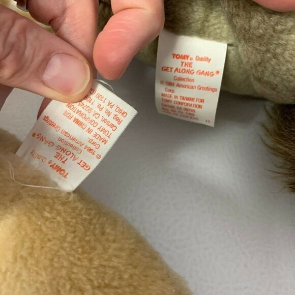 Vintage 1984 Tomy Get Along Gang Plush Lot - Picture 7 of 7